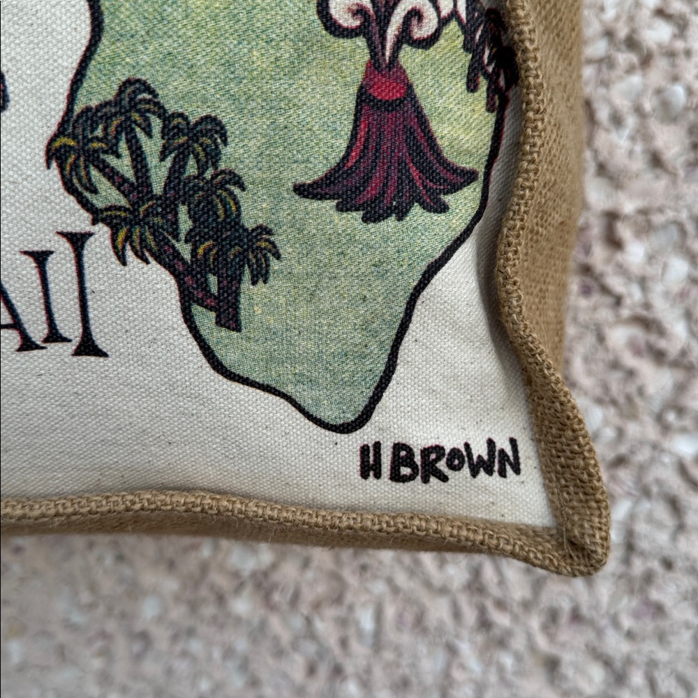 Heather Brown Surf Art Canvas Tote - Picture 4 of 5